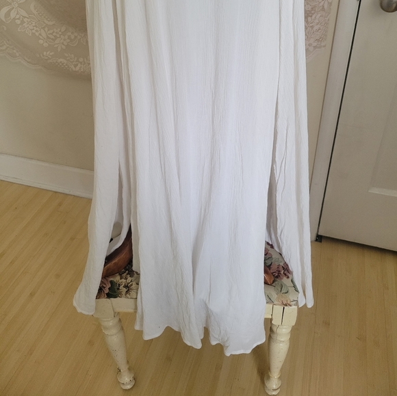 Free People white halter dress - Picture 2 of 12